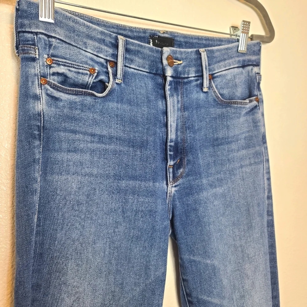 Mother Jeans The Looker Ankle Fray In Satisfaction Guaranteed Size 27 - Picture 4 of 13
